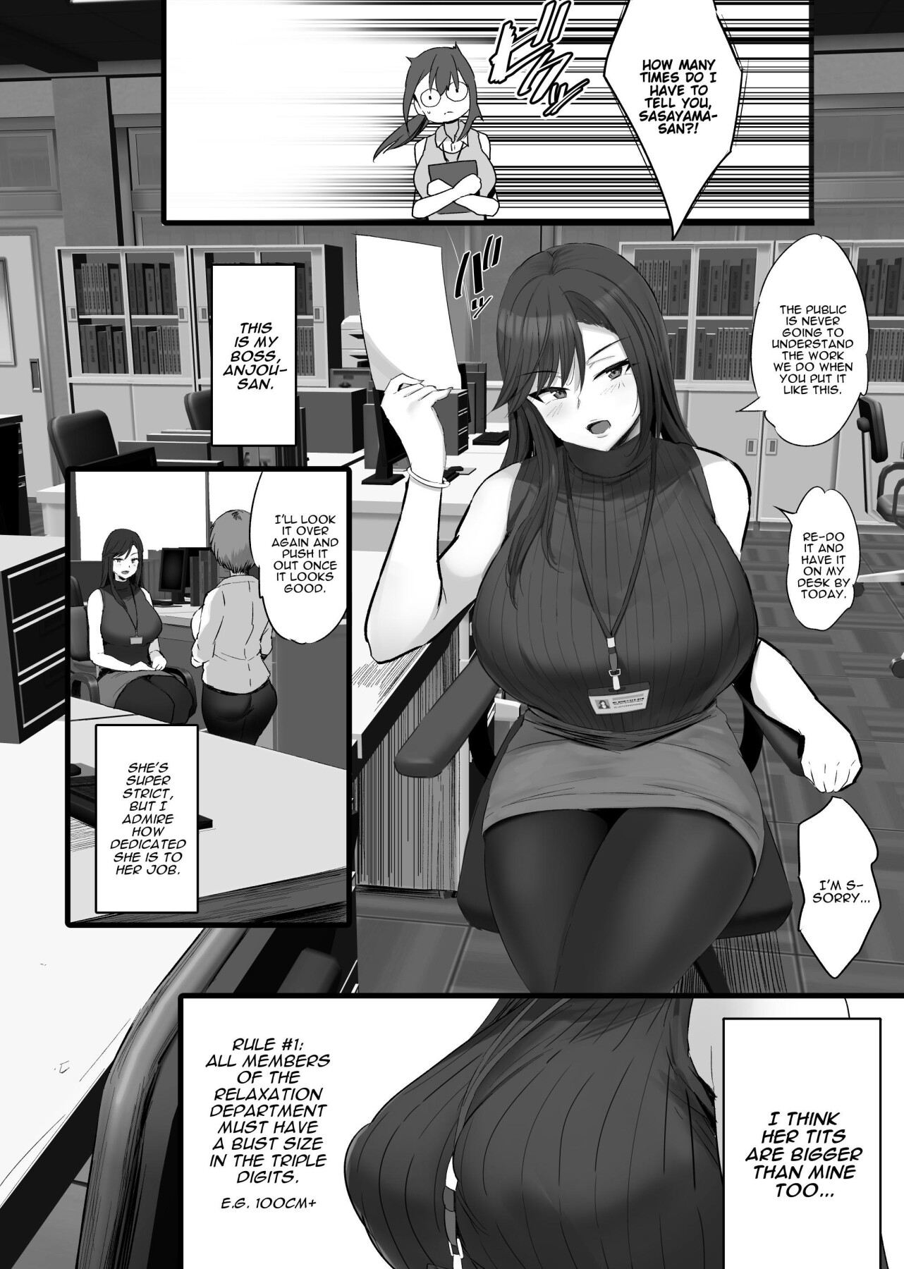 Hentai Manga Comic-I was Assigned to Comfort the Department-Read-3